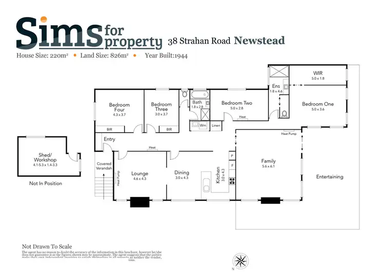 Floorplan of Homely house listing, 38 Strahan Road, Newstead TAS 7250