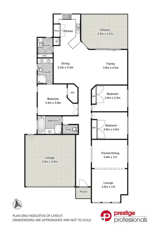 Floorplan of Homely house listing, 10 Sims Street, Moorebank NSW 2170