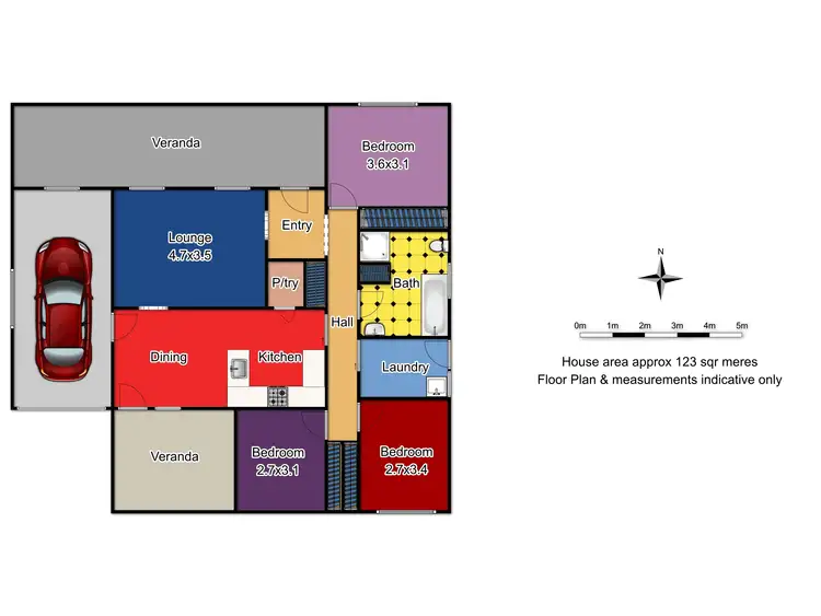 Floorplan of Homely house listing, 12 Orchard Grove Road, Orange NSW 2800