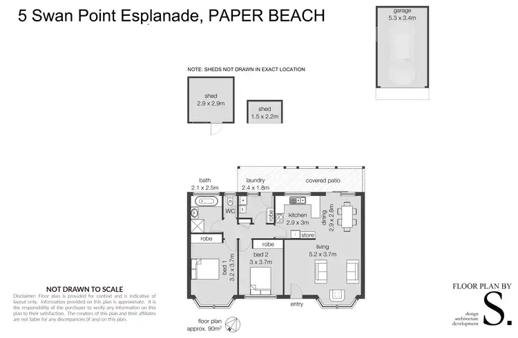 Floorplan of Homely house listing, 5 Swan Point Esplanade, Swan Point TAS 7275