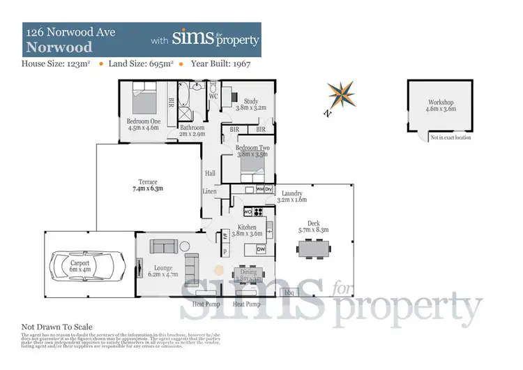 Floorplan of Homely house listing, 126 Norwood Avenue, Norwood TAS 7250