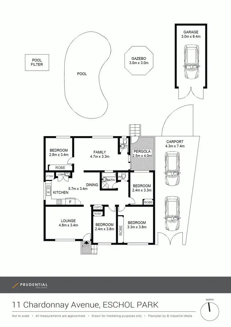 Floorplan of Homely house listing, 11 Chardonnay Avenue, Eschol Park NSW 2558