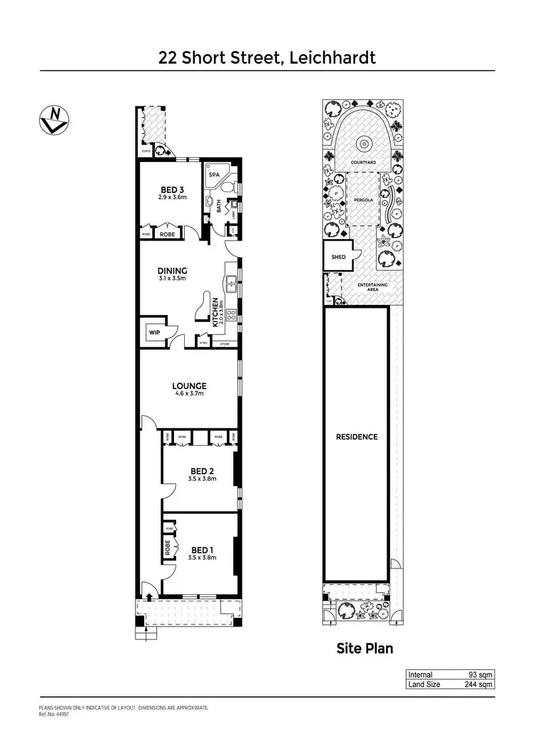 Floorplan of Homely house listing, 22 Short Street, Leichhardt NSW 2040