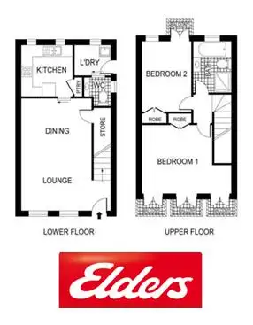 Floorplan of Homely townhouse listing, 3/113 Stornaway Road, Queanbeyan NSW 2620