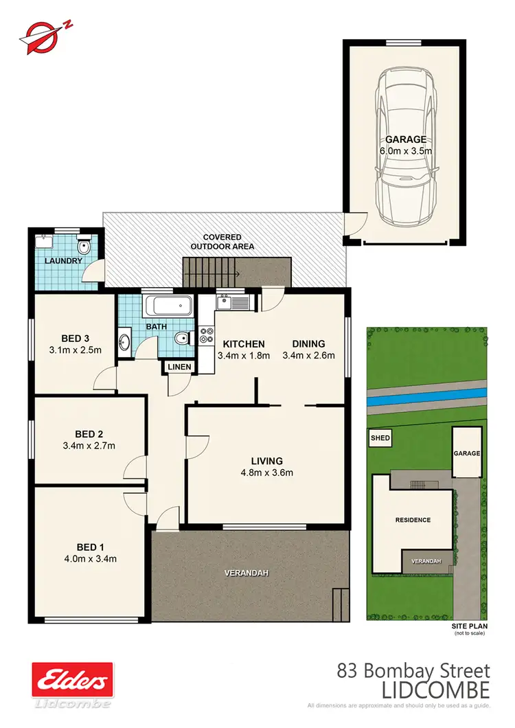 Floorplan of Homely house listing, 83 BOMBAY STREET, Lidcombe NSW 2141