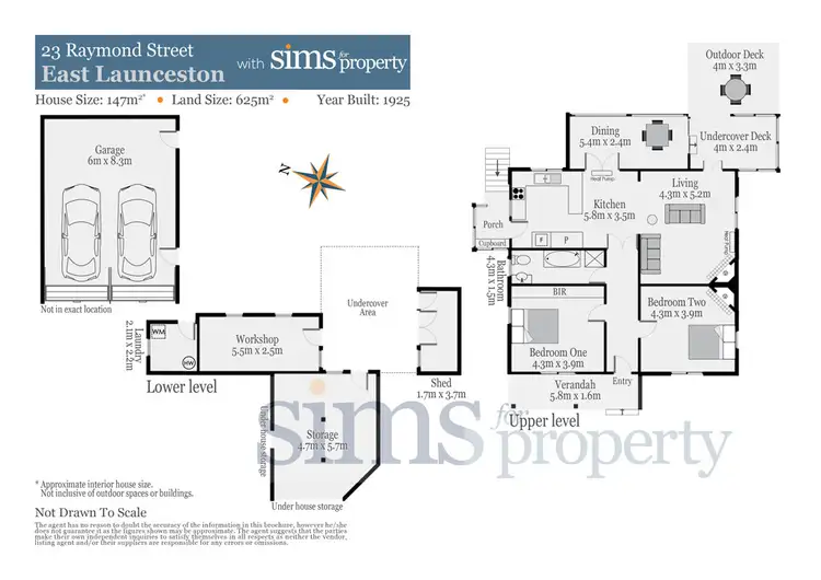 Floorplan of Homely house listing, 23 Raymond Street, East Launceston TAS 7250