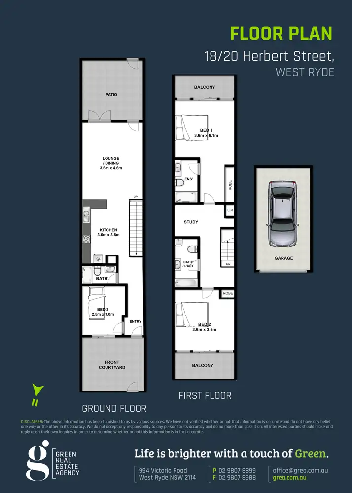 Floorplan of Homely apartment listing, 18/20 Herbert Street, West Ryde NSW 2114