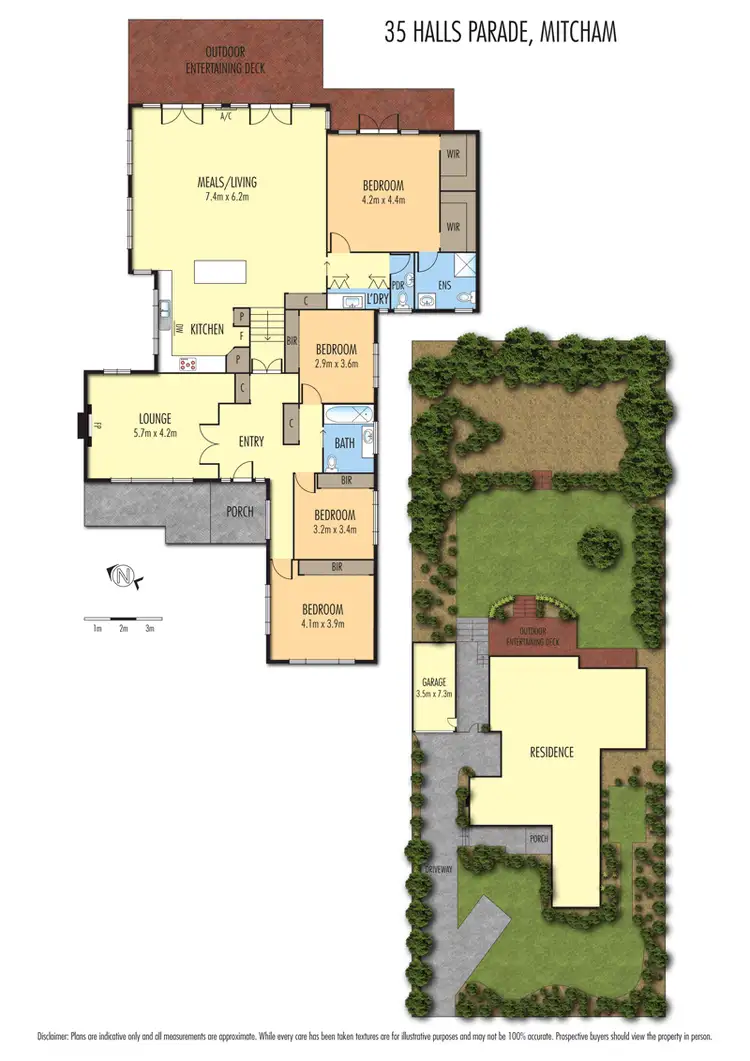 Floorplan of Homely house listing, 35 Halls Parade, Mitcham VIC 3132