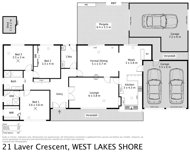 Floorplan of Homely house listing, 21 Laver Crescent, West Lakes Shore SA 5020