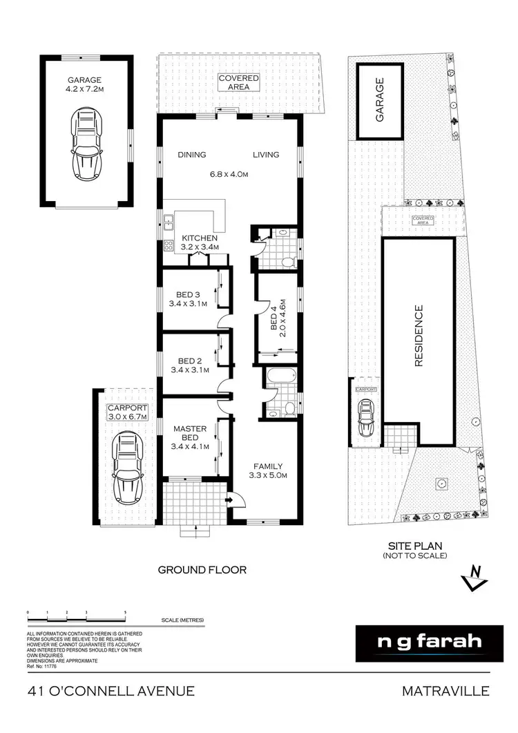 Floorplan of Homely house listing, 41 O'Connell Avenue, Matraville NSW 2036