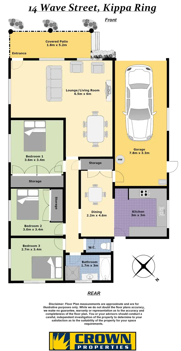Floorplan of Homely house listing, 14 Wave Street, Kippa-ring QLD 4021