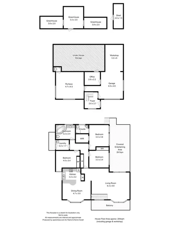 Floorplan of Homely house listing, 28 Reynolds Road, Midway Point TAS 7171