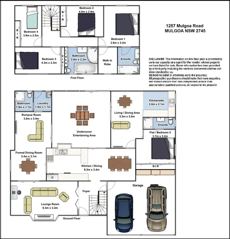 Floorplan of Homely house listing, 1257 Mulgoa Road, Mulgoa NSW 2745
