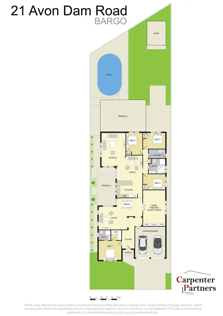 Floorplan of Homely house listing, 21 Avon Dam Road, Bargo NSW 2574