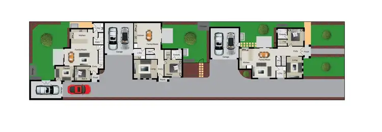 Floorplan of Homely townhouse listing, 3/30 Edinburgh Street, Clayton VIC 3168
