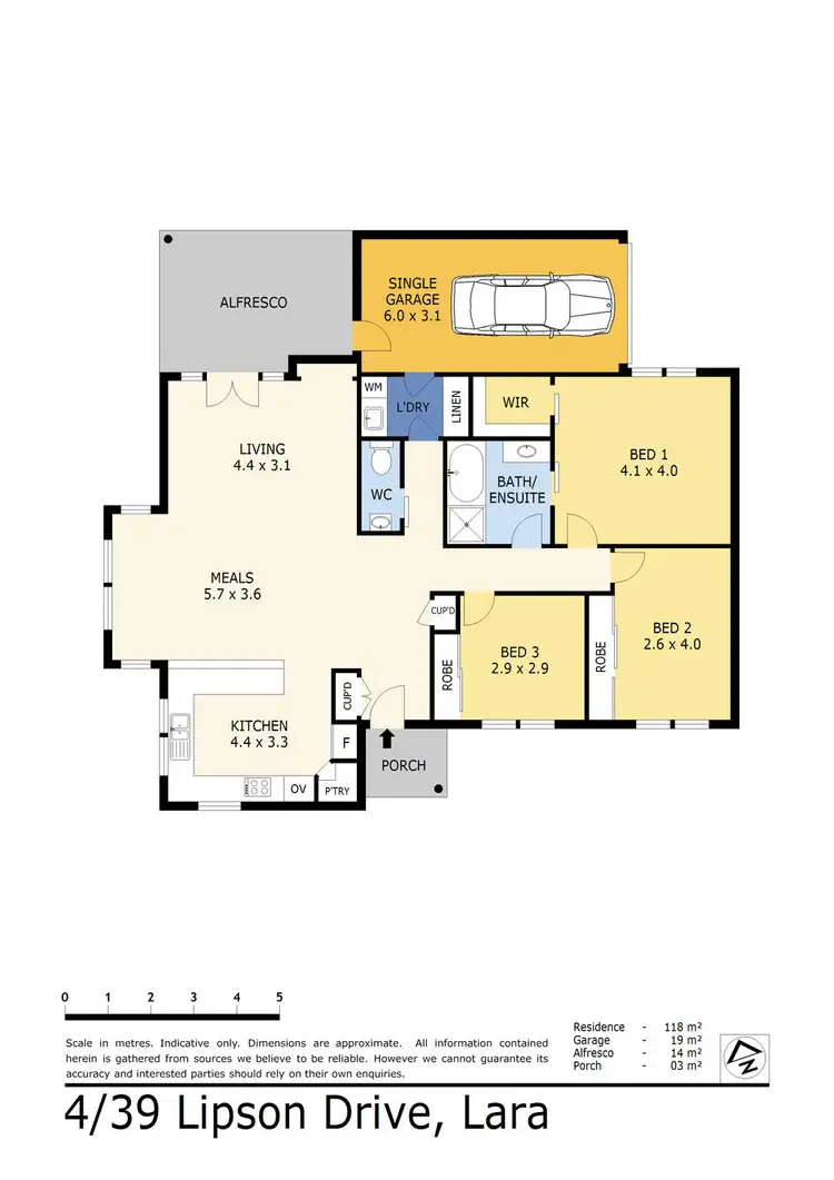 Floorplan of Homely house listing, 39 Lipson Drive, Lara VIC 3212