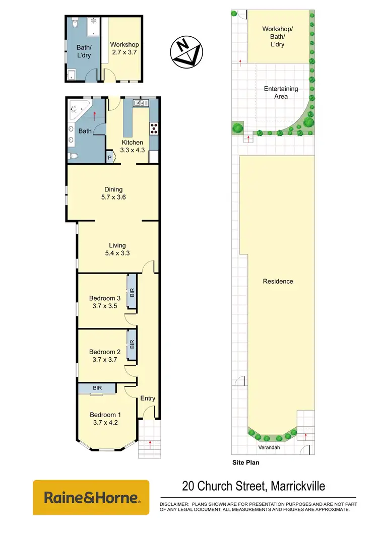 Floorplan of Homely house listing, 20 Church Street, Marrickville NSW 2204