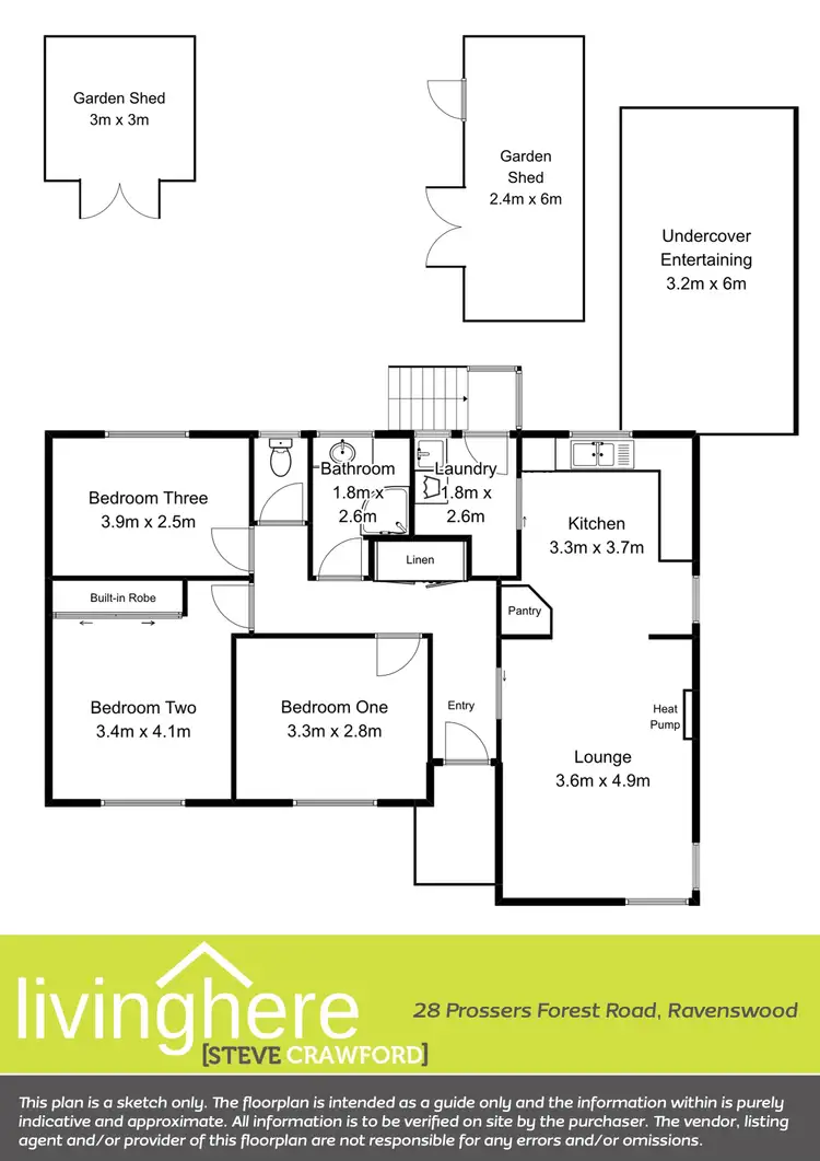 Floorplan of Homely house listing, 28 Prossers Forest Road, Ravenswood TAS 7250