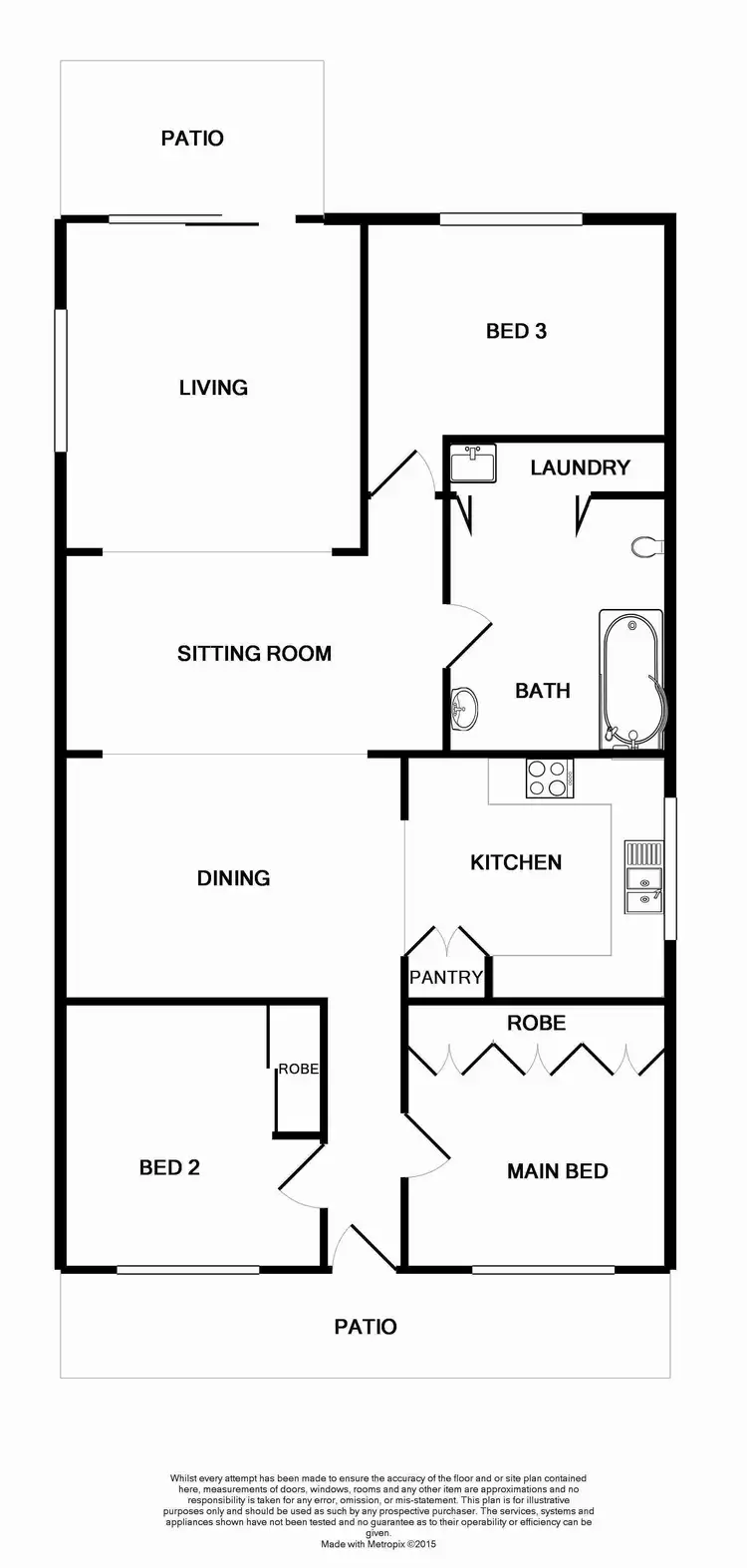 Floorplan of Homely house listing, 6 Barton Street, Kurri Kurri NSW 2327