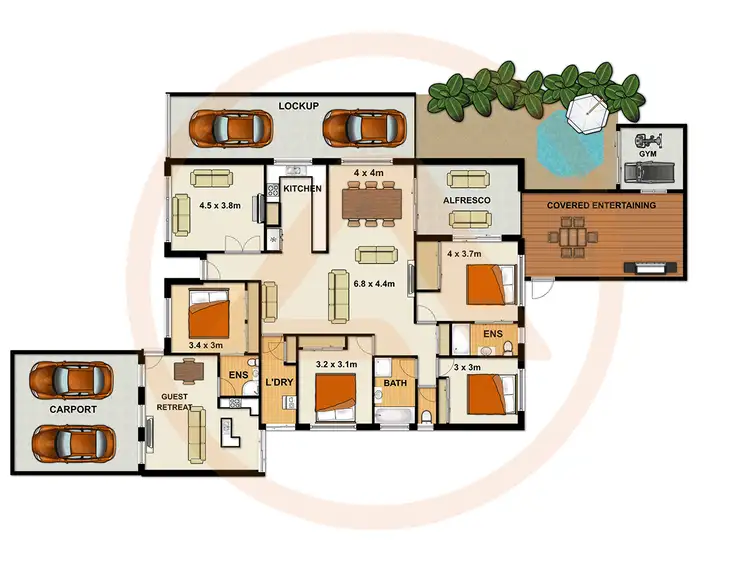 Floorplan of Homely house listing, 41 Weir Close, Berrinba QLD 4117