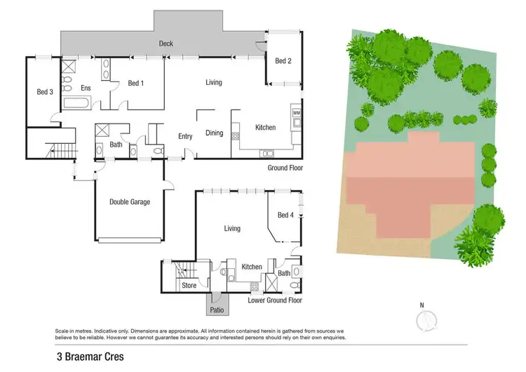 Floorplan of Homely house listing, 3 Braemar Crescent, Castle Hill QLD 4810