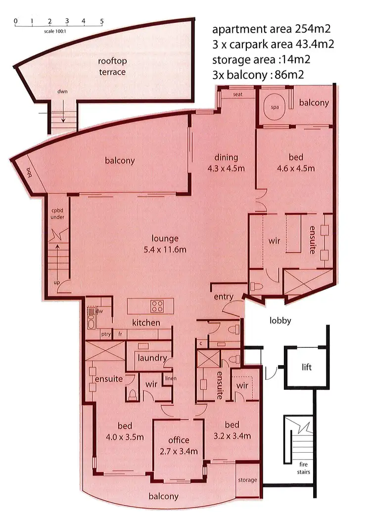 Floorplan of Homely unit listing, 13/6 Serenity Close, Noosa Heads QLD 4567