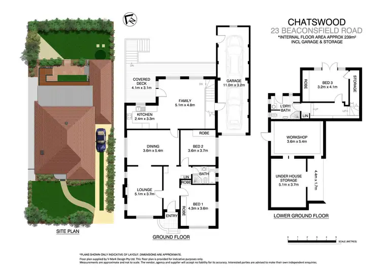 Floorplan of Homely house listing, 23 Beaconsfield Road, Chatswood NSW 2067