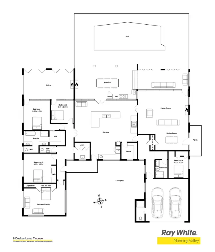 Floorplan of Homely rural property listing, 8 Doakes Lane, Tinonee NSW 2430