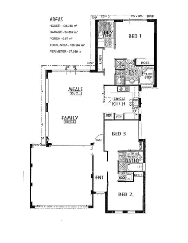 Floorplan of Homely house listing, 4B Roberts Rd, Carlisle WA 6101