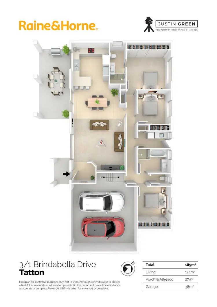 Floorplan of Homely house listing, 3/1 Brindabella Drive, Tatton NSW 2650