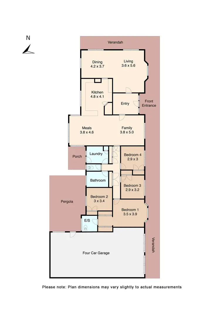 Floorplan of Homely house listing, 174 Remembrance Drive, Cardigan VIC 3352