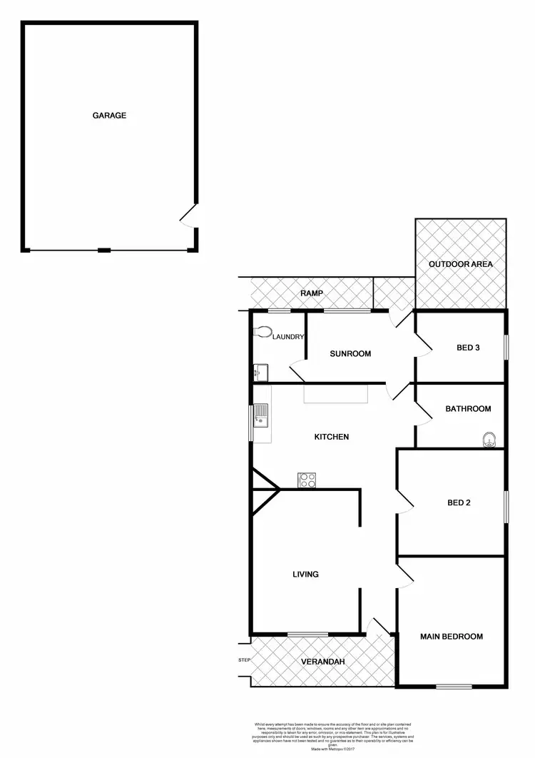 Floorplan of Homely house listing, 7 Thompson Street, East Maitland NSW 2323