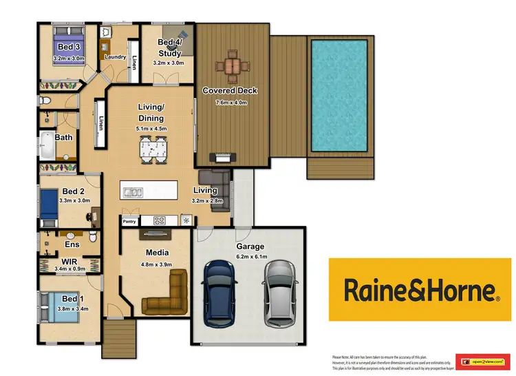 Floorplan of Homely house listing, 6 Jacana Close, Port Douglas QLD 4877