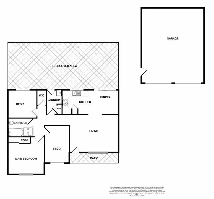 Floorplan of Homely house listing, 33 Frewin Avenue, Woodberry NSW 2322