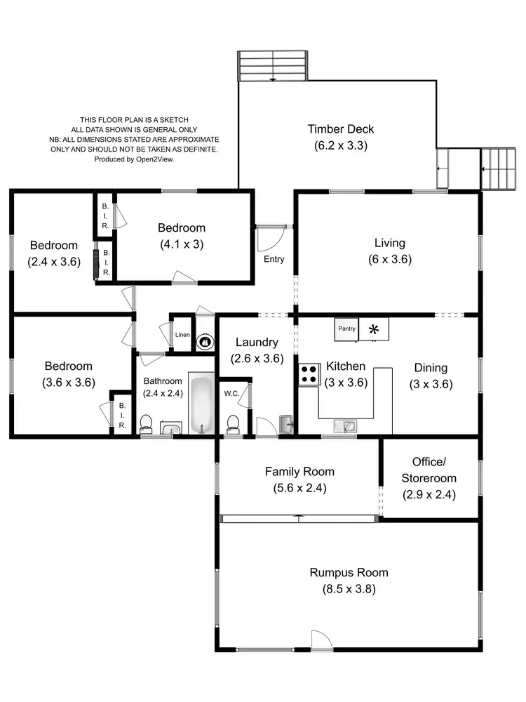 Floorplan of Homely house listing, 361 Clarence Point Road, Clarence Point TAS 7270