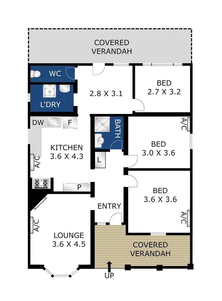 Floorplan of Homely house listing, 32 Lomond Terrace, East Geelong VIC 3219