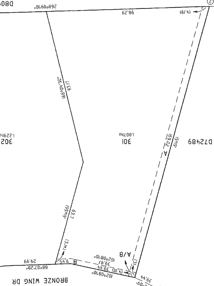 Floorplan of Homely land listing, 40-42 Bronze Wing Drive, Boston SA 5607