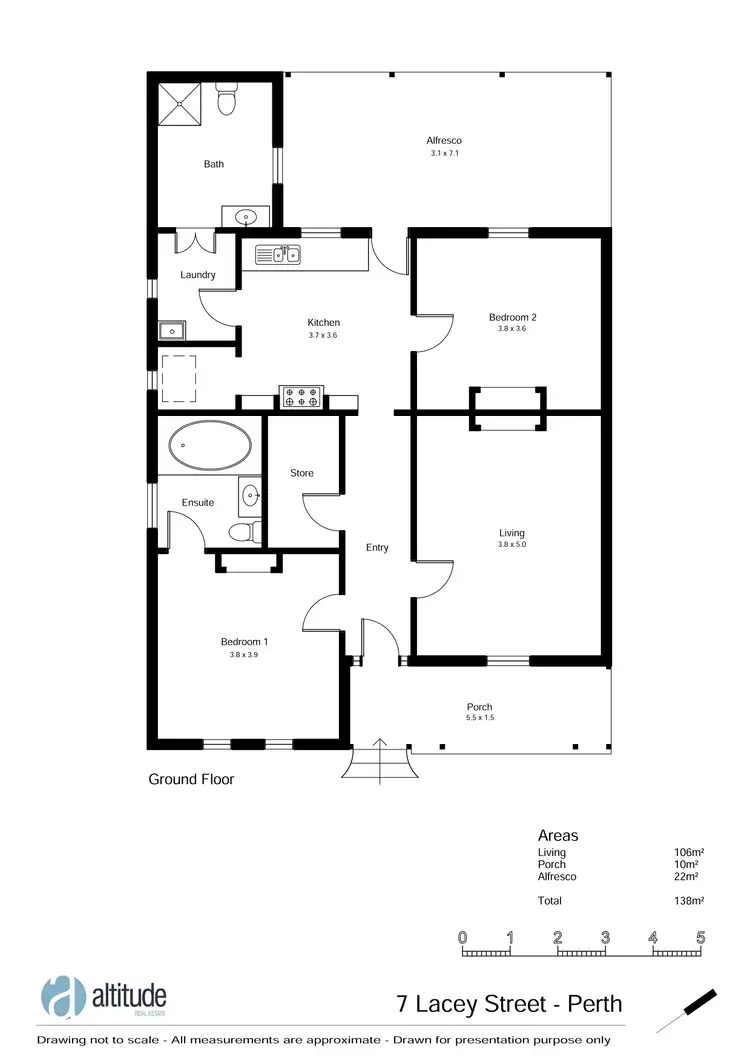 Floorplan of Homely house listing, 7 Lacey Street, Perth WA 6000