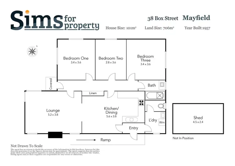Floorplan of Homely house listing, 38 Box Street, Mayfield TAS 7248