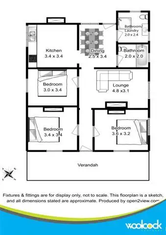 Floorplan of Homely house listing, 2 Little Green Street, Invermay TAS 7248