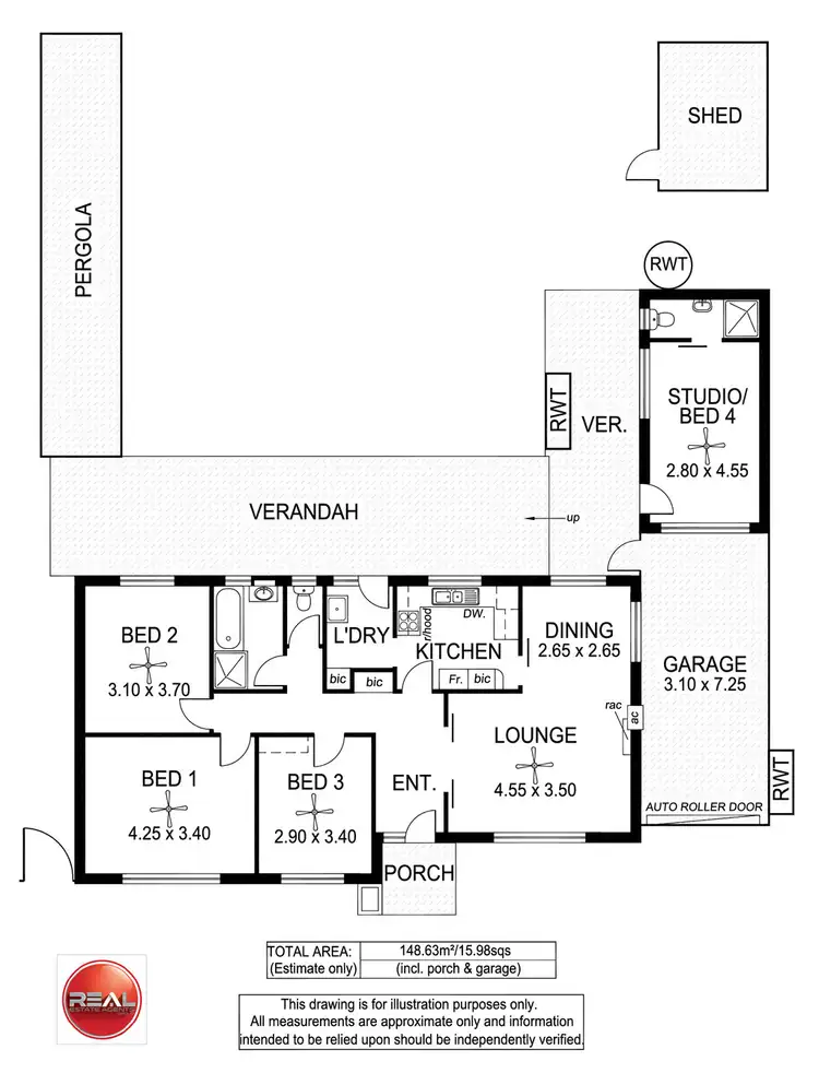 Floorplan of Homely house listing, 21 Duncan Avenue, Park Holme SA 5043