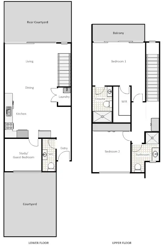 Floorplan of Homely house listing, 4/24 Bindaga Place, Aranda ACT 2614