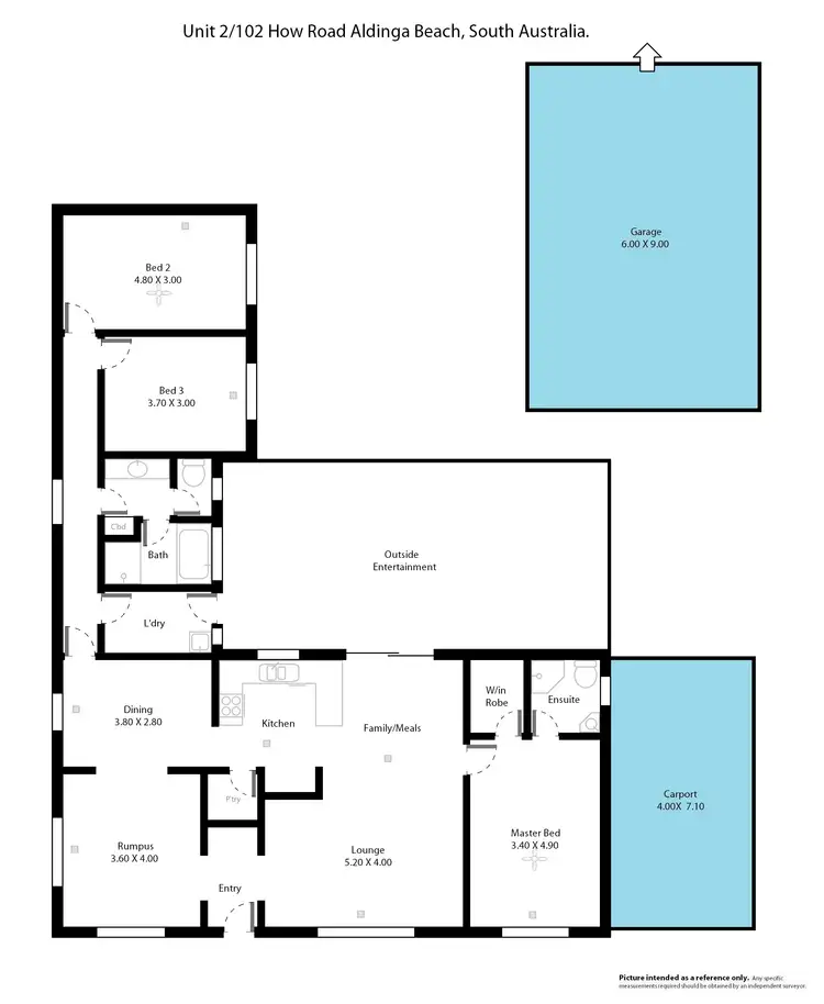 Floorplan of Homely house listing, Lot201 How Road, Aldinga Beach SA 5173