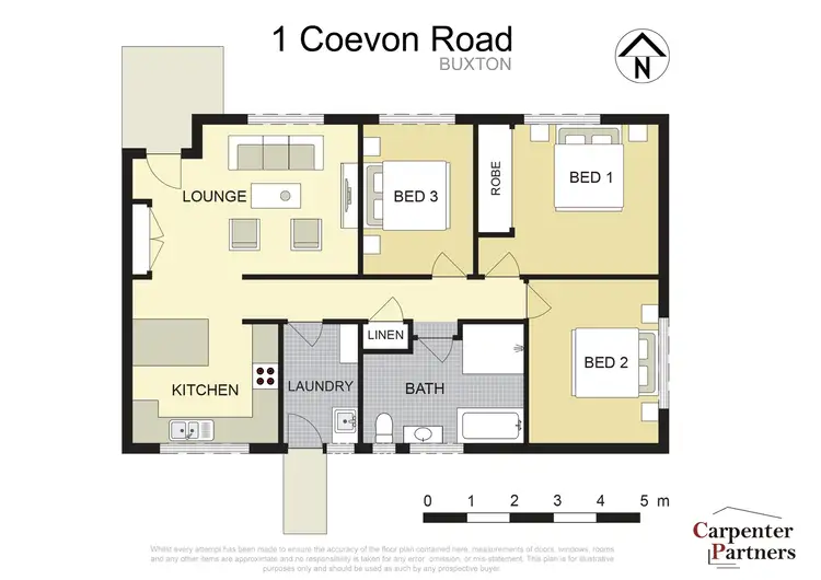 Floorplan of Homely house listing, 1 Coevon Road, Buxton NSW 2571