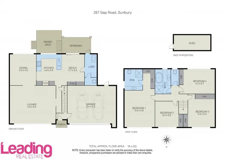 Floorplan of Homely house listing, 267 Gap Road, Sunbury VIC 3429