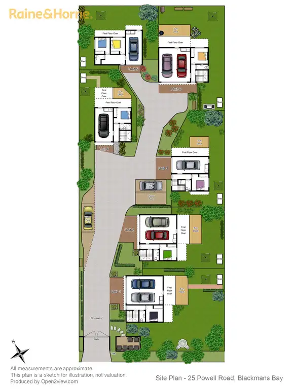 Floorplan of Homely house listing, 25 Powell Road, Blackmans Bay TAS 7052