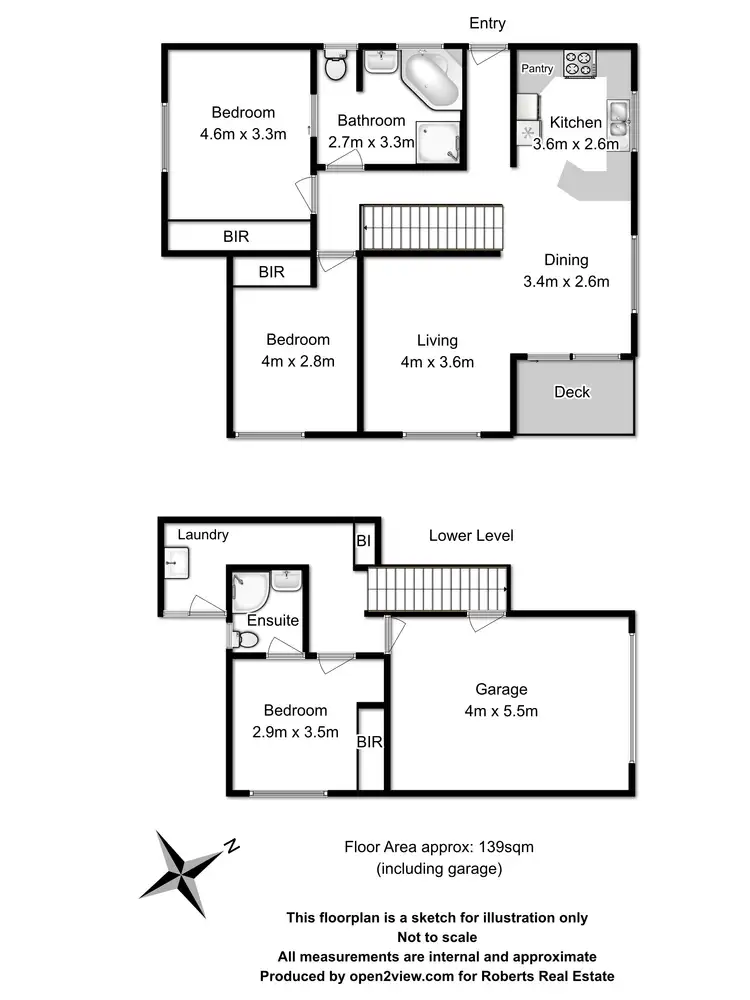 Floorplan of Homely house listing, 2/64 Coolamon Road, Taroona TAS 7053
