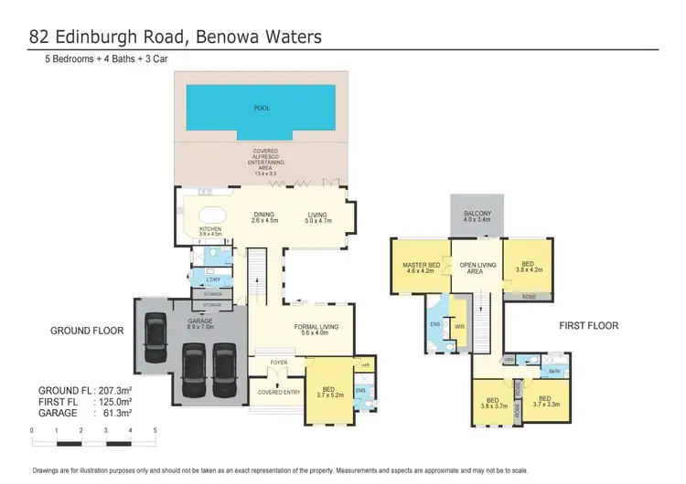 Floorplan of Homely house listing, 82 Edinburgh Road, Benowa Waters QLD 4217