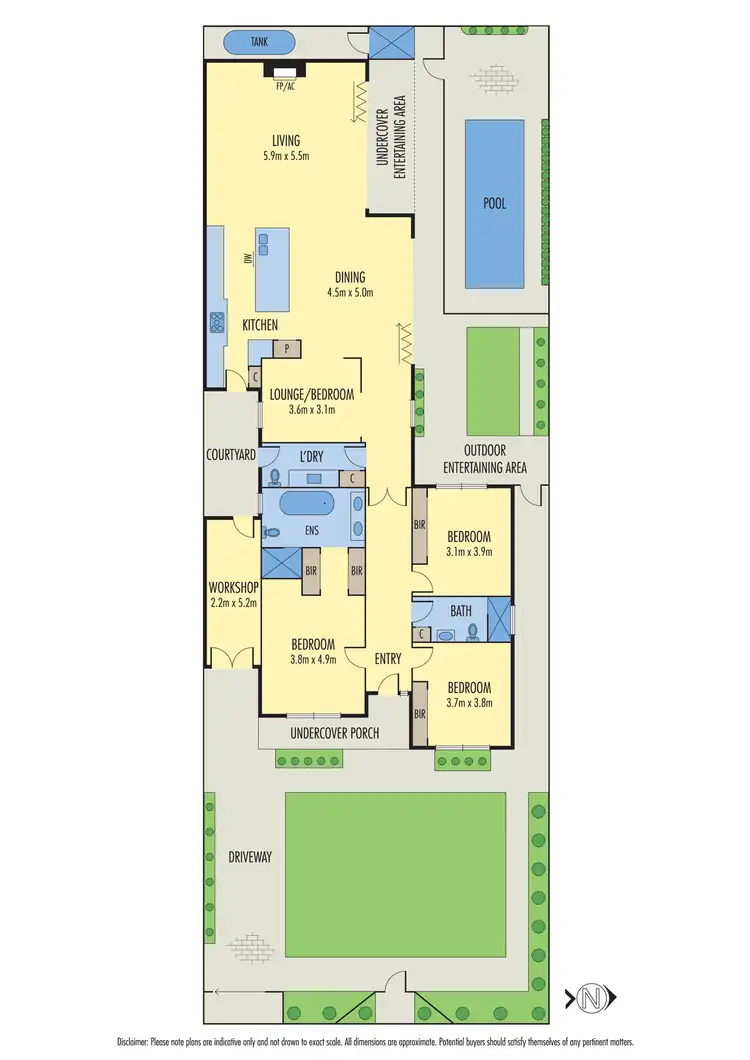 Floorplan of Homely house listing, 8 Prince Street, Maribyrnong VIC 3032