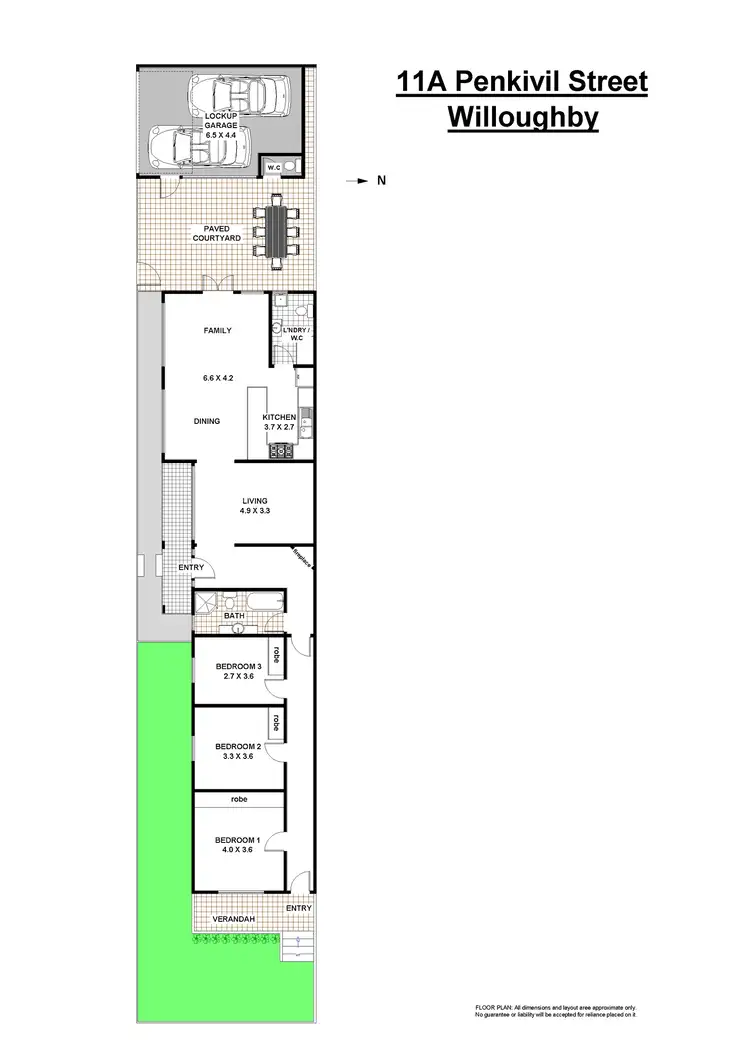 Floorplan of Homely house listing, 11a Penkivil Street, Willoughby NSW 2068